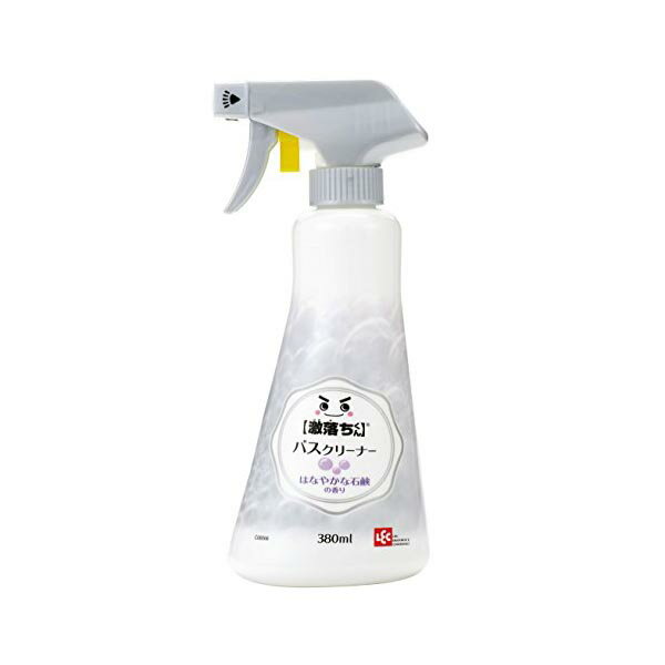 【5個セット】 激落ちくん バス クリーナー 泡スプレー 除菌 + 消臭 380ml 湯アカ・皮脂汚れに 石けんの香り バスクリーナー レック お風呂掃除 皮脂汚れ 清掃用品 掃除用品 バススポンジ