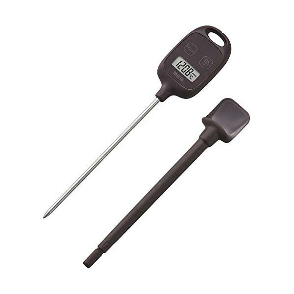 【10個セット】 タニタ 温度計 料理 調理 50~240度 ブラウン TT-583 BR スティック温度計 クッキング 温度 チョコレート お風呂 スティック...