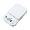 【3個セット】 タニタ クッキングスケール キッチン はかり 料理 デジタル 1kg 1g単位 ホワイト KJ-110S WH ごはんのカロリーがはかれる 見や...