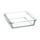【3個セット】 iwaki イワキ 耐熱ガラス ケーキ型 ケーキ焼き皿 グラタン皿 角型 25.5×21×6cm BC222 オーブンウェア ライフスタイル キ...