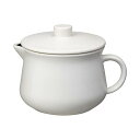 【3個セット】 イシガキ 調理 ポット ミルク ホワイト 約幅18cm×奥行14cm×高13.3cm 容量1.1L DLギュッとポット 無水調理 レンジ調理 手...