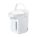 【2個セット】 ピーコック 電気保温エアーポット 非沸とうタイプ 2.2L ホワイト WVP-22W お湯 エアーポット 空だき防止 プレゼント 新生活 ピーコ...