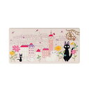 センコー 魔女の宅急便 花のまち 拭ける PVC キッチンマット 約45× 90cm ピンク キャラクター ジジ 猫 ジブリ 60606 抗菌 防炎 プレゼント お返し 防カビ 撥水 かわいい 可愛い 内祝い 防臭 ビニール おしゃれ 人気商品(3)