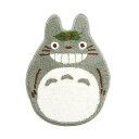 【2個セット】となりのトトロ アクセントマット 65×48cm トトロ ゆっくり グレー センコー(3)