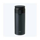 【5個セット】 水筒 ワンタッチ ステンレス パッキン一体 軽量 おしゃれTLW350 350ml ブラック 直飲み タンブラー 新生活 マグボトル 保冷 保温...