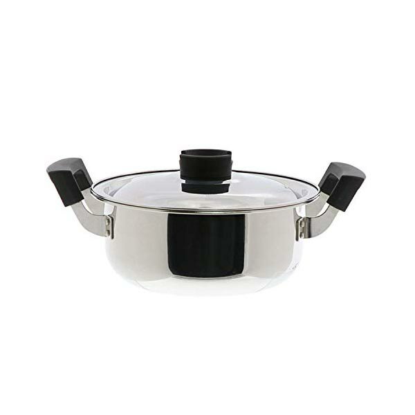 ●サイズ:幅31×奥行20×全高13.5cm●材質:本体・蓋/18-0ステンレス鋼、ハンドル・つまみ/フェノール樹脂●原産国:中国●※オール熱源IH対応・色：ミラー仕上げ・材質：ステンレス鋼・ブランド：ベストコ(Bestco)●重くなりがち...