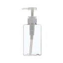 【2個セット】 ベストコ Bestco シャンプー用ディスペンサー クリア 450ml ネトヨン・レ スクエア ボトル ND-4335 スプレーボトル 詰め替え...