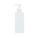 【10個セット】 ベストコ Bestco シャンプー用ディスペンサー ホワイト 650ml ネトヨン・レ スクエア ボトル ND-4366 液体 せっけん 空ボ...