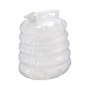 【5個セット】 ベストコ Bestco ウォータータンク クリア 8L アコーディオン 給水 たためる ND-9081 熱中症対策 備蓄 非常用 伸縮 アウトド...
