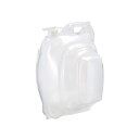 【5個セット】 ベストコ Bestco ウォータータンク クリア 13L エクスパンド 給水 たためる ND-9088 熱中症対策 備蓄 非常用 アウトドア キ...