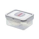 【10個セット】 ベストコ ロック&ロック クラシック 180ml 保存容器 長方形 グレー HPL805G 容器 深型 食品保存容器 角型 つくりおき 食洗機対応 密閉容器 ロック 常備菜 保存ケース ストック 電子レンジ対応 耐熱 四角 便利 冷凍 透明 高品質(3)