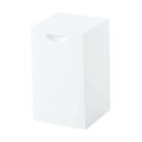 【3個セット】 マーナ marna スクエア トイレポット ふた付き / ホワイト 蓋付き ゴミ箱 取り外し可能 内ケース付き 衛生的 日本製 W062W トイ...