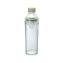 【10個セット】 HARIO ハリオ フィルターインボトル ポータブル スモーキーグリーン 樹脂製 縦横 400ml 茶こし付き FIBP-40-SG ピクニッ...
