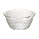 【2個セット】HARIO ハリオ 日本製 耐熱ガラス製 サラダボウル 300ml BUONO kitchen HSB-30-BK クリア