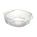 【3個セット】 HARIO ハリオ 日本製 耐熱ガラス製 トースター皿 400ml BUONO kitchen HTZ-40-BK クリア 高品質