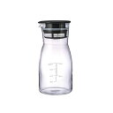 【10個セット】 HARIO ハリオ お酢 保存容器 ビネガーズドリンクピッチャー 700mlブラック 日本製 VDPI-700-B 1個入 容器 カフェ リビング プレゼント 食洗機対応 メモリ付き ビネガーズ フリーポット お洒落 卓上 ブラック 梅酒 高品質(3)