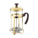 【3個セット】 ヨシカワ コーヒープレス ティーサーバー 750ml フレンチプレス 5杯 目盛り付き 日本製ガラス モカブラウン SJ3306 食器 グラス ...