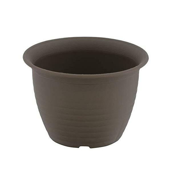 【10個セット】 ベストコ フラワーリングポット 鉢 プランター 4号 モスブラウン MA-3256 植木鉢 観葉植物 園芸 ポット ガーデニング 園芸用品 オクト プラスチック 人気商品