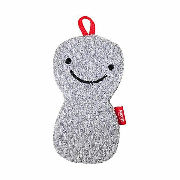 【2個セット】サンベルム キッチンスポンジ ニコット ニコニコスポンジ プリンス シルバー K47515 人気商品