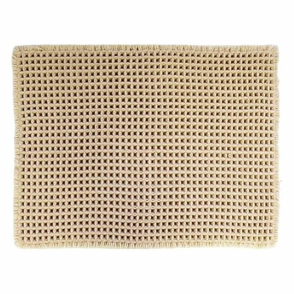 【2個セット】オカ バスマットフワッフル45×60 BE 人気商品