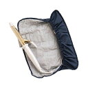 【2個セット】オカ プリス リレッツァ ヘアアイロンポーチ ネイビー 全長約34cmまで収納可能 PLYS Lille TOUR 人気商品