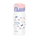 【2個セット】サーモス 水筒 真空断熱ケータイマグ 350ml リボンホワイト JNR-353G RWH 高品質(3)