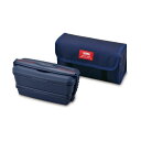 【10個セット】サーモス 弁当箱 2段 フレッシュランチボックス 900ml ディープネイビー DJB-906W DPNV 高品質