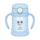 【10個セット】サーモス まほうびんのベビーストローマグ 飲み口とパッキンが一体 250ml パステルブルー ディズニー ミッキー 保冷専用 FJT-250DS...