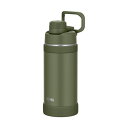 【10個セット】ハンドル付き・食洗機対応 サーモス 水筒 真空断熱スポーツボトル 750ml カーキ 持ち運びに便利なキャリーループ 直飲み 飲み口が外せて洗いやすい 保冷専用 FJU-750 KKI 高品質(3)