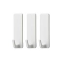 【10個セット】レック LEC 粘着フック 小 3個入 耐荷重 1kg ホワイト H00431 人気商品