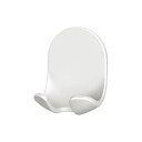 【5個セット】アスベル 浴室 マグネット シェーバーホルダー 白 衛生的 耐荷重0.4kg 人気商品(3)
