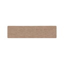 【10個セット】ベストコ キッチンマット 拭ける PVC テキスタイル調 グラスブラウン 45×180cm ND-6291 はっ水 抗菌 人気商品