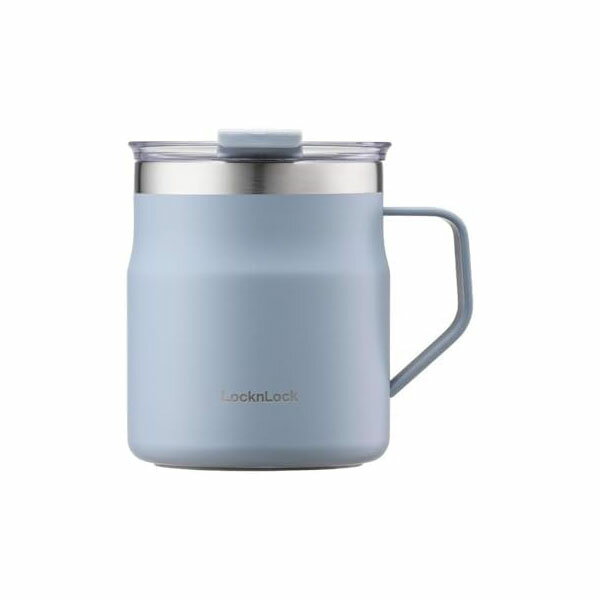 【5個セット】ベストコ マグカップ ふた付き 保温 保冷 ステンレス 355ml ブルー LHC4218SBLU ロック&ロック メトロ 人気商品