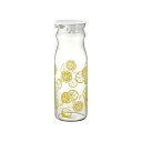 【5個セット】HARIO ハリオ 耐熱フリーポット レトロ レモン 冷水筒 実用容量1200ml 透明 黄色 耐熱ガラス製 熱湯・食洗器OK 麦茶ポット 日本製 FPR-12-LM 高品質(3)