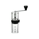 【10個セット】HARIO ハリオ コーヒーミル・スマートG セラミック臼 透明 クリア コーヒー豆 24g 2杯用 MSGN-2-T 高品質