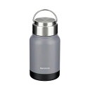 【2個セット】ベストコ たためるハンドル付ステンレスボトル 350mL グレー 水筒 マグボトル 人気商品(3)