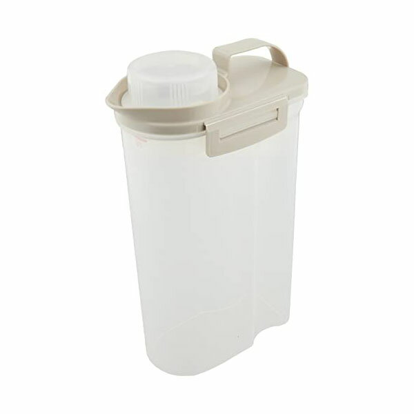 【2個セット】 Bestco ベストコ 冷蔵庫 米びつ 米入れ 米容器 ライスストッカー 2.4kg用 ワームグレー ..