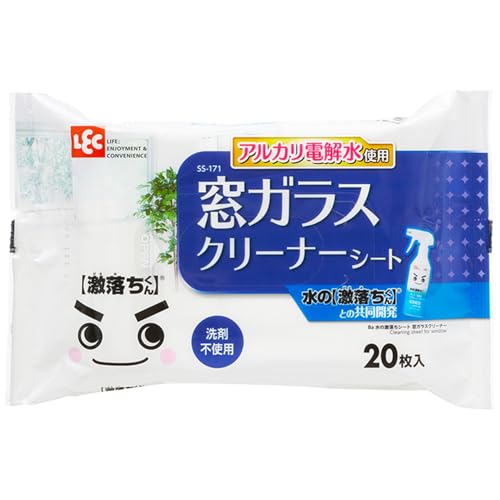 【5個セット】 レック LEC Ba水の激落ちシート 窓ガラスクリーナー SS-171