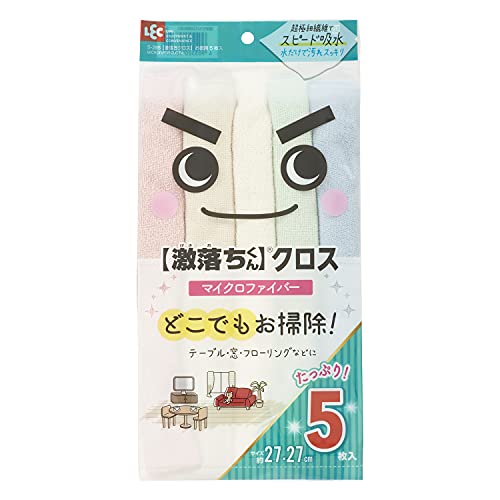 レック LEC 激落ちクロス 5枚入 たわし・スポンジ