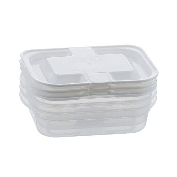 電子レンジ対応！抗菌・抗ウイルス加工の保存容器。ミゾがないので洗いやすい。蒸気弁が開けやすい。コンパクトに収納可能。開閉しやすい優しい構造。カラー3色展開。幅13.0×奥行8.9×高さ3.3cm/商品重量：0.033kg 材質：本体・フタ/ポリプロピレン 原産国：日本 抗菌加工・抗ウイルス加工 耐熱温度：本体・ふた/140℃、耐冷温度：本体・ふた/-20℃ ?