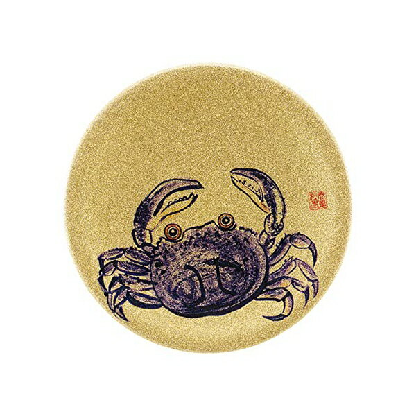 【3個セット】 フクイクラフト 福井クラフト ABS 150 寿司皿 ゴールドパール カニ 13000068