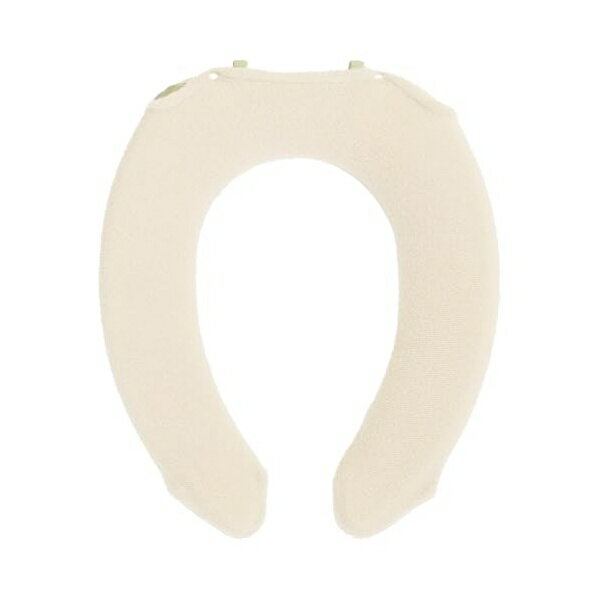 オカ (OKA) ミニョン トイレ便座カバー U型専用タイプ アイボリー (ねこ かわいい カジュアル 幾何学柄..