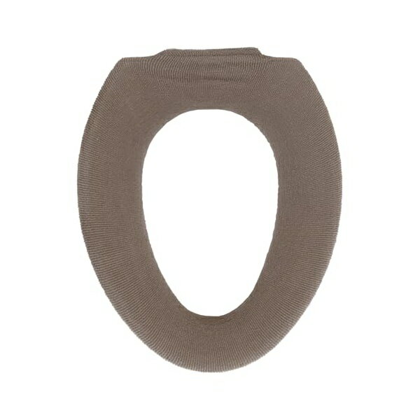 ●洗えるニット素材であたたかい●クッション性がありやわらかい●シンプルでリーズナブルなデザイン●使い勝手にこだわったトイレシリーズ・Color: ブラウン・パッケージ個数: 1・品質：表糸 アクリル100％、芯糸 ナイロン91%、ポリウレタン9％・原産国：中国・重量：50グラム・対応便座タイプ: O型洗浄暖房機能のついていない型・品質: 表糸 アクリル100%、芯糸 ナイロン91%・ポリウレタン9%・重量: 50グラム