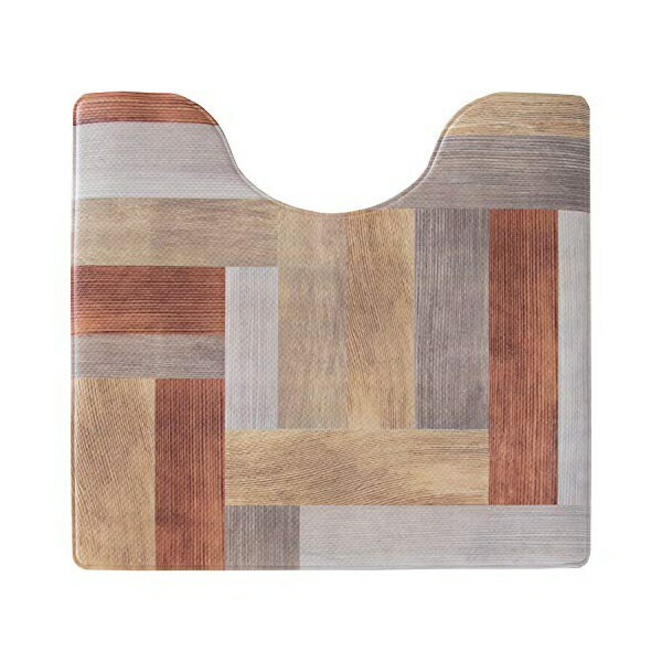 ●もっちりクッションでお手入れ楽ちん●拭いてお手入れするタイプのマットシリーズ●踏み心地がよく、立ち仕事では足腰の負担を減らす●汚れや水をはじくので拭くだけで、きれいにできる●厚さ5mmのもっちりクッションで、床面を保護しながらおしゃれにコーディネートできる●水・汚れをはじく素材で、拭くだけで簡単にお手入れができる●モダンなウッドプリントがトイレ空間のアクセントになる●拭くだけで簡単にお手入れができ、洗濯の必要がない●汚れてもすぐ拭けるタイプのトイレマット●ウッド柄のデザイン●洗濯の必要がなく、拭くだけでキレイにできる・商品サイズ：550x600x5mm・商品重量：480g・材質：塩化ビニル樹脂・原産国：中国・サイズ: 55cmx60cmマットのH 5mm・素材: 塩化ビニル樹脂・製造国：中国・寸法：60x55cm・型番：743739・JANコード：4548622743739