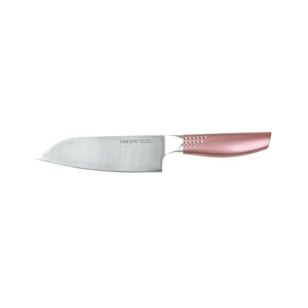 パールキンゾク パール金属 (PEARL METAL) VISIONS ビジョン 包丁 小三徳包丁 ナイフ 150mm カーボンステンレス製 ピンク PINK CP-1033