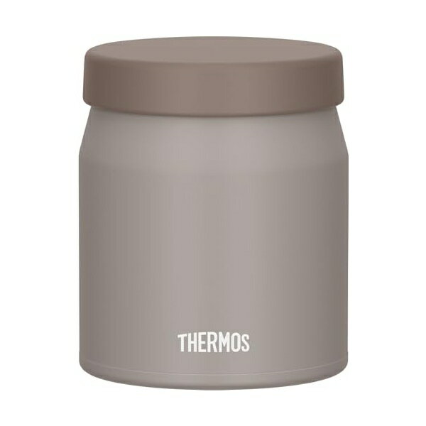 【2個セット】 サーモス 食洗機対応モデル 真空断熱スープジャー 300ml グレージュ 洗いやすさを追求したパッキン一体構造 まる洗ユニット 洗うパーツ3つで...