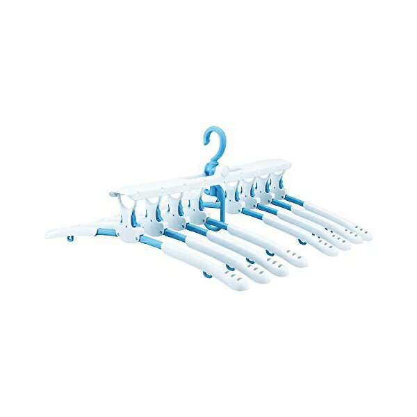 ダイヤ (Daiya) 洗濯 物干し ハンガー 連結ハンガー ワンタッチハンガー 8連 スライド 取り込み簡単 肩幅調節 スライドショルダー 首元が伸びない 折りたたみ 洗濯物干し 便利ハンガー 057603