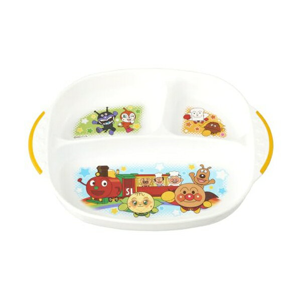 【3個セット】 レック アンパンマン ランチプレート (25×19.5×3.5cm) 電子レンジ ・ 食洗機 煮沸消毒 O..