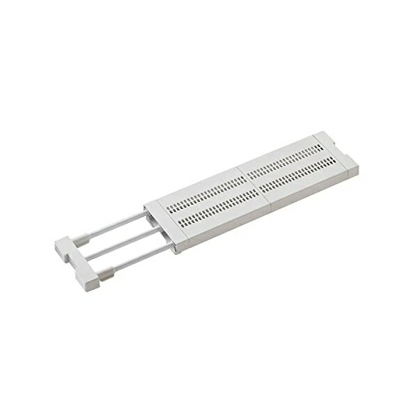 ヘイアン 平安伸銅工業 HEIAN SHINDO つっぱり棚 フラットメッシュ スリムS マットホワイト 取付幅45~6..