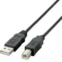 エレコム USB2-ECO20 ELECOM USBケーブル USB2.0 ABタイプ RoHS指令準拠 2.0m ブラック 配線 プリンタ ケーブル パソコン...
